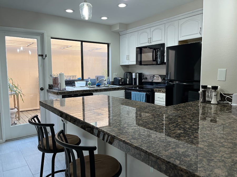 Kitchen with New Appliances