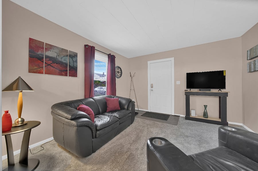 New Carpet, fresh paint make for a cozy experience.
