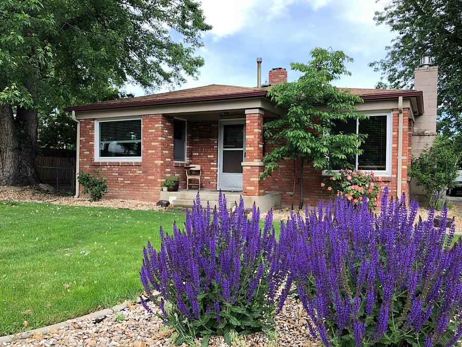 Summer on the Boise Bench is a great place for our newly remodeled 1930's clinker brick gem.