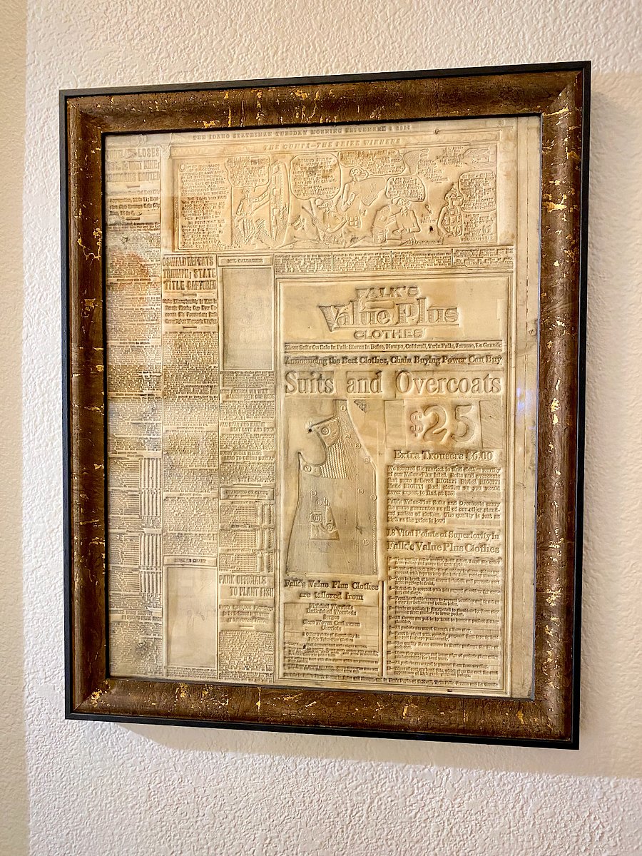 A step back in time, reading this Idaho Statesman 1929 newspaper "mother" print.