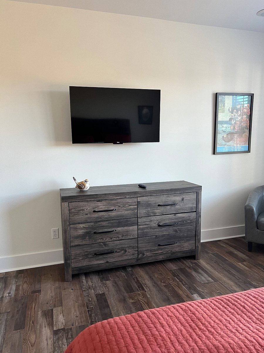 Smart TV in bedroom