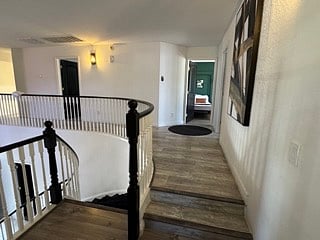 upstairs hallway view