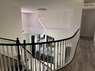 upstairs hallway