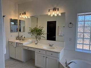 master bathroom