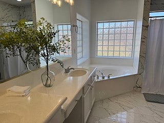 master bathroom
