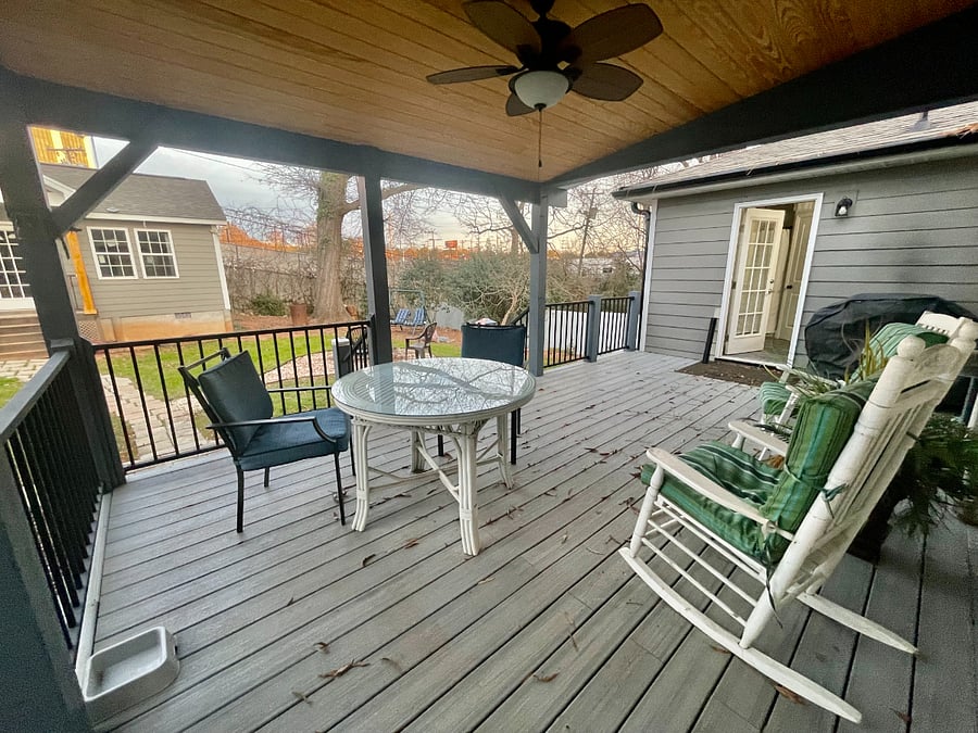 You will not want to leave this backyard oasis.