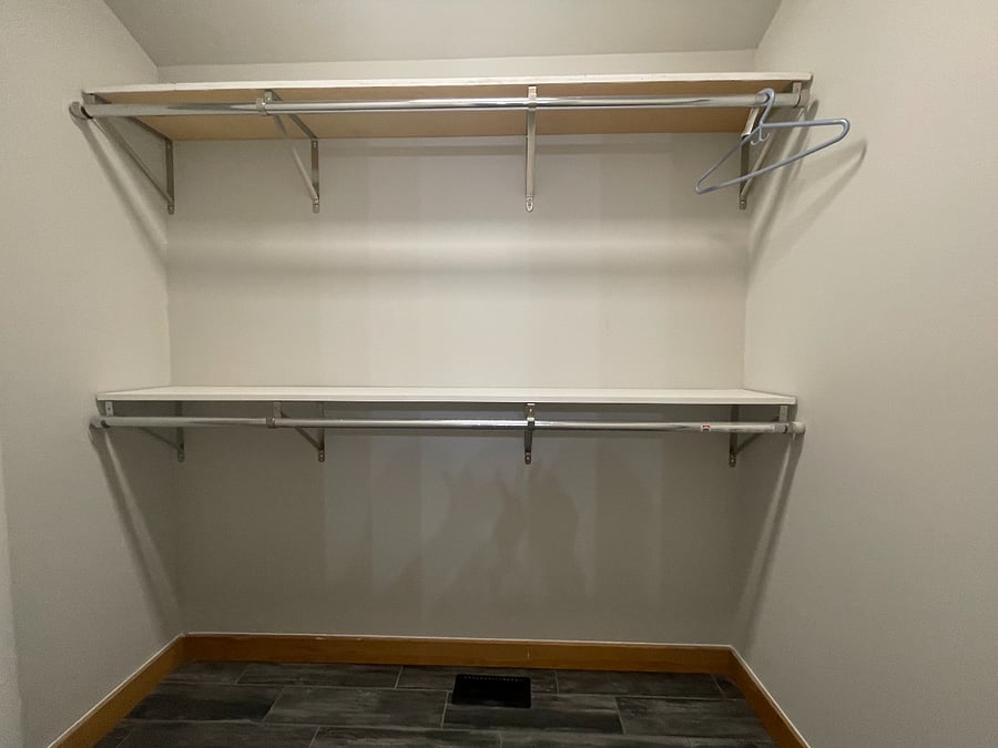 Primary Closet is huge, and there's another.