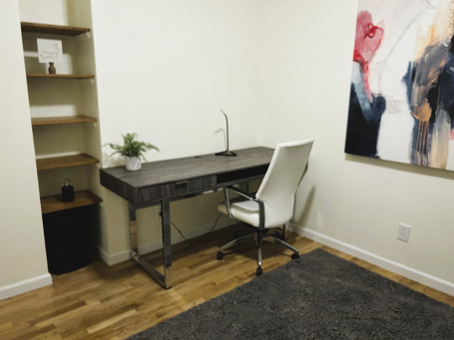 Built-ins offer plenty of storage and character.