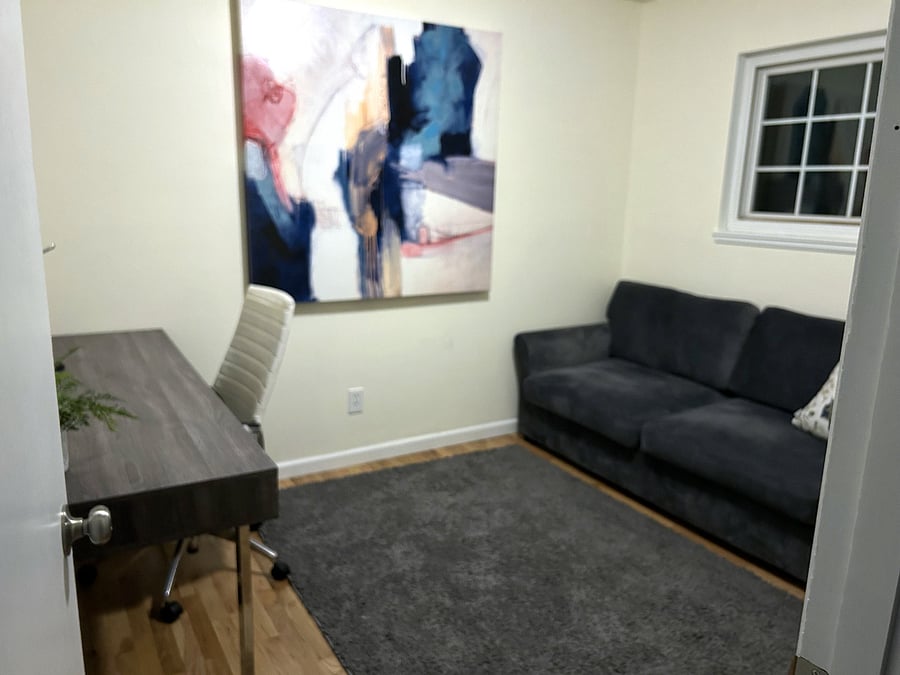 Hummingbird Hallow is the perfect office/gaming/relaxing space.