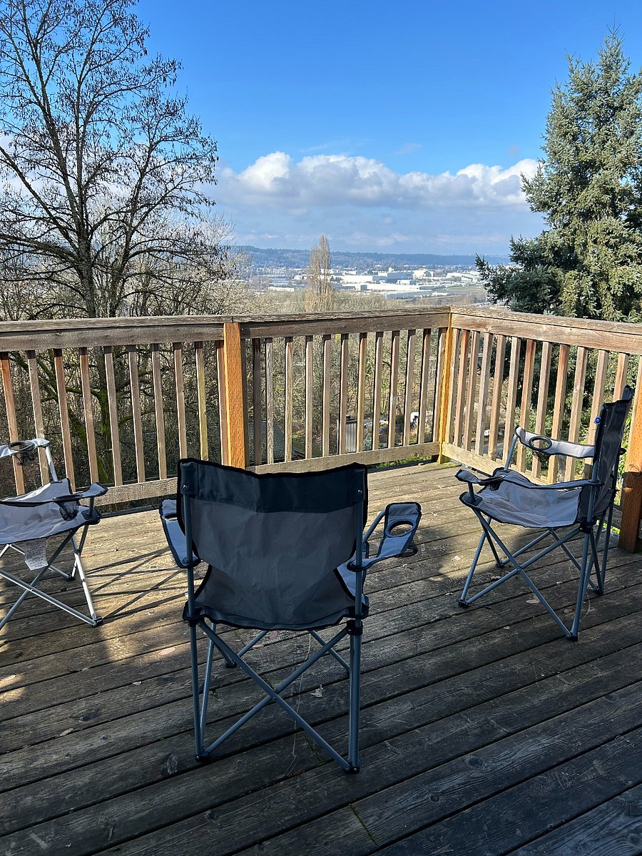 Outdoor furniture coming when weather turns.