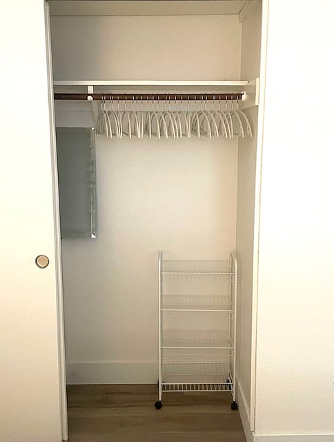 Large Closets- in both rooms for you!