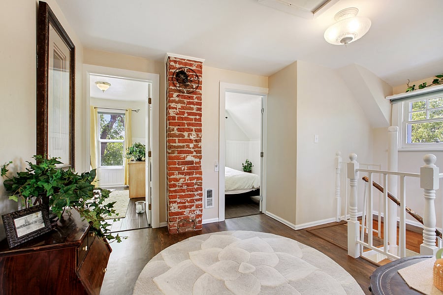 Upstairs area
