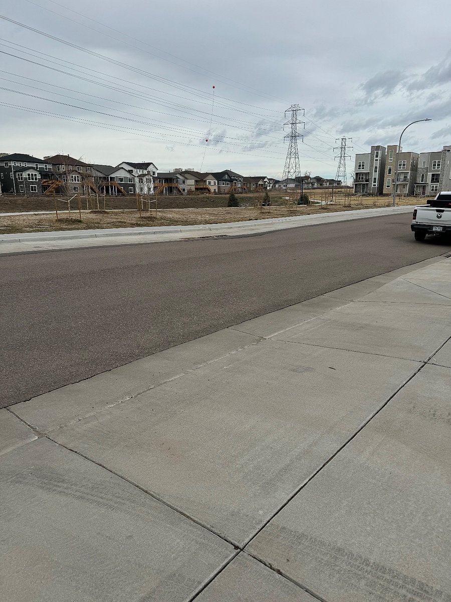 Easy Outdoor Parking in Residential Neighborhood - looking North