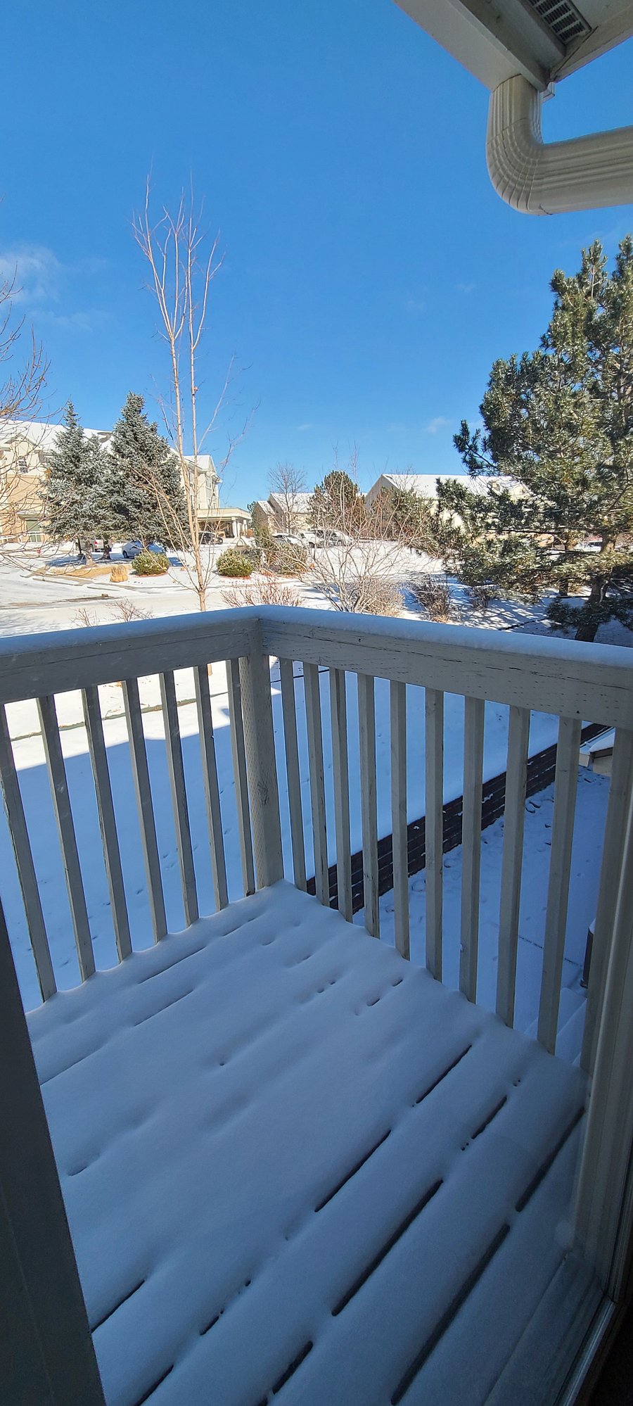 Private walkout balcony