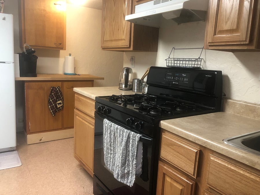 Fully supplied kitchen
