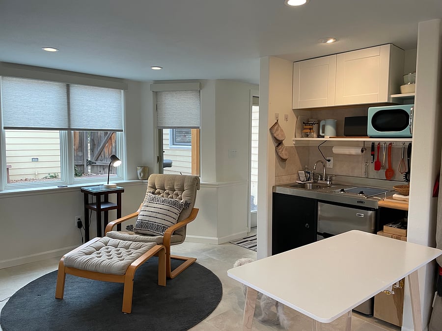 Living Space by South Windows