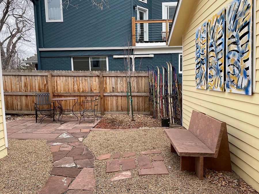 Outdoor patio for tenant
