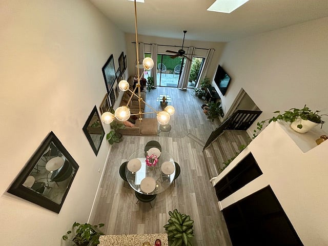 View from master bedroom