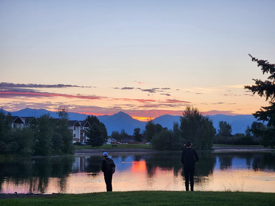 Recreational Pond in our subdivision