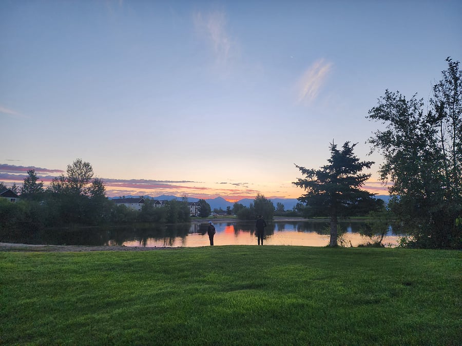 Recreational Pond in our subdivision