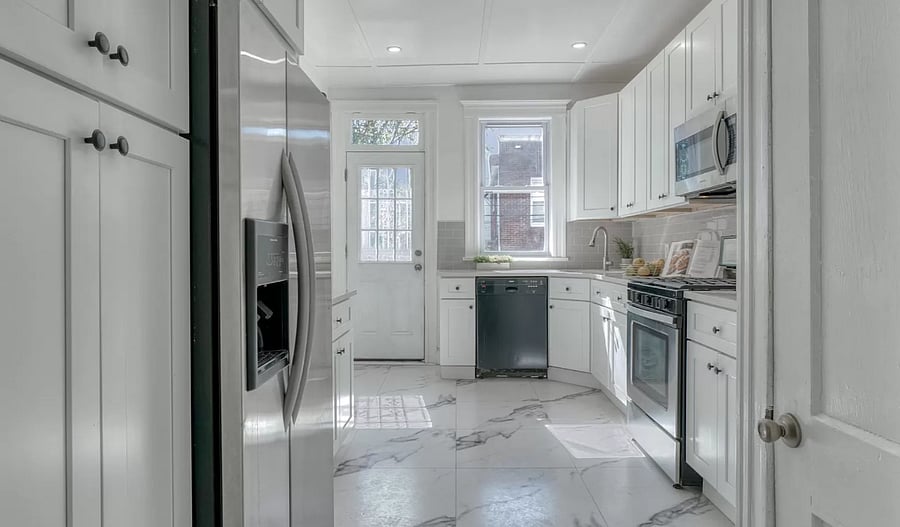 Lovely kitchen large enough to share