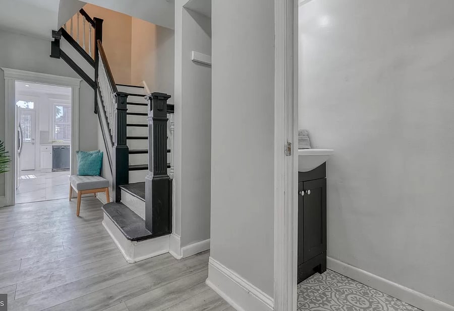 Half Bathroom on main level