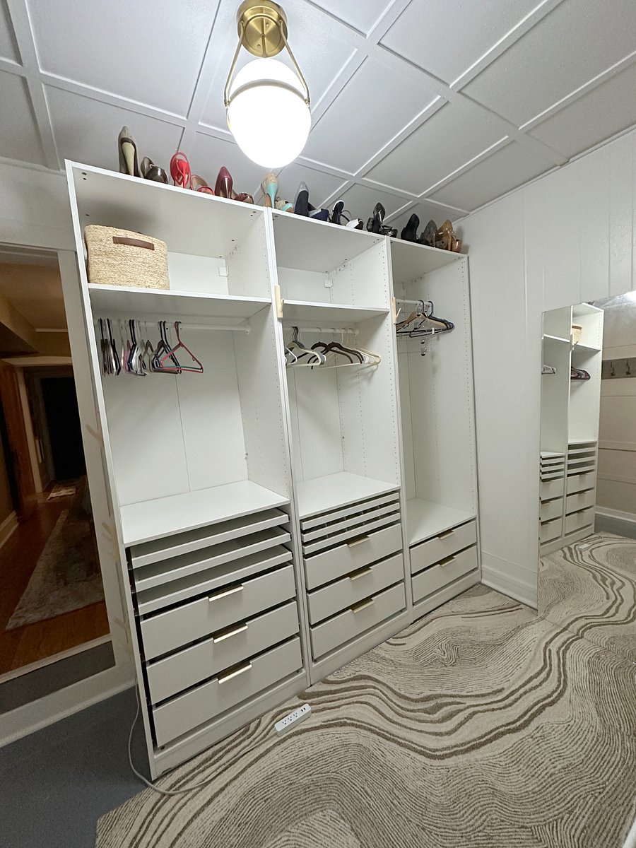 HUGE closet/dressing room attached to the main bedroom