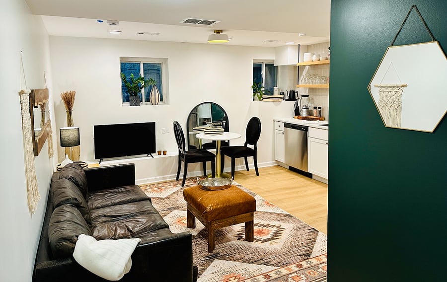 view when you walk in the apartment. Link to virtual tour: https://youtu.be/_AkpDSSn81w
