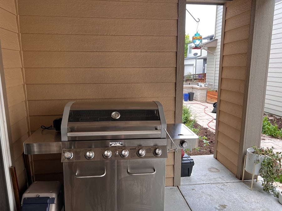 Brand new gas grill