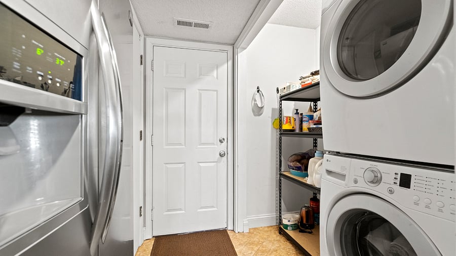 laundry area
