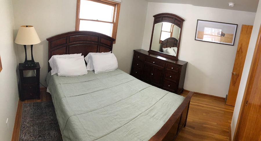 upstairs bedroom