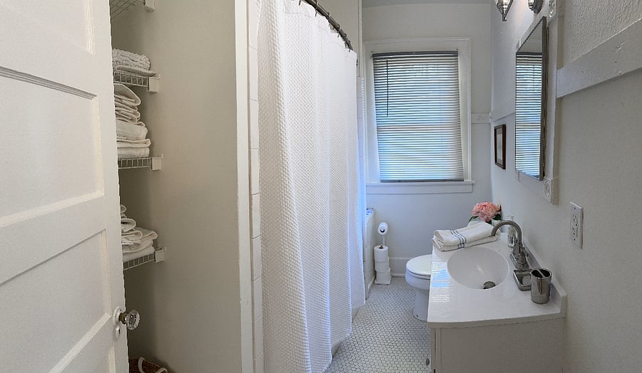 Upstairs Full Bath (Half Bath located downstairs)