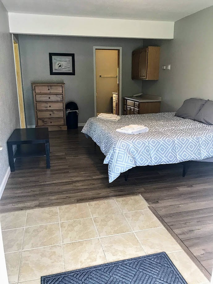 Master bedroom with private bath
