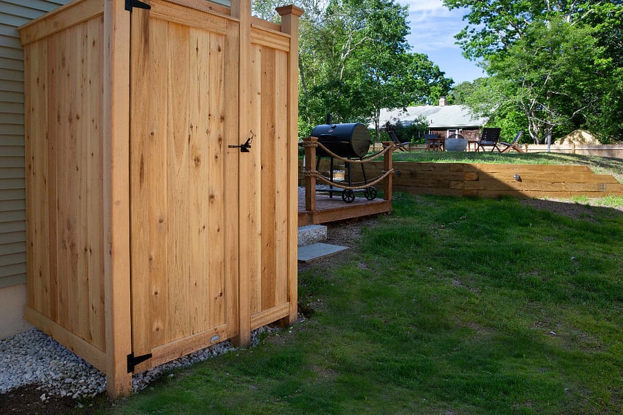 Outdoor shower
