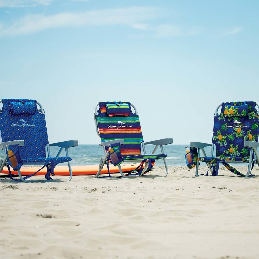 6 Beach chairs for your use