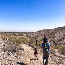 hiking and mountain bike trails all over Estrella Mountains