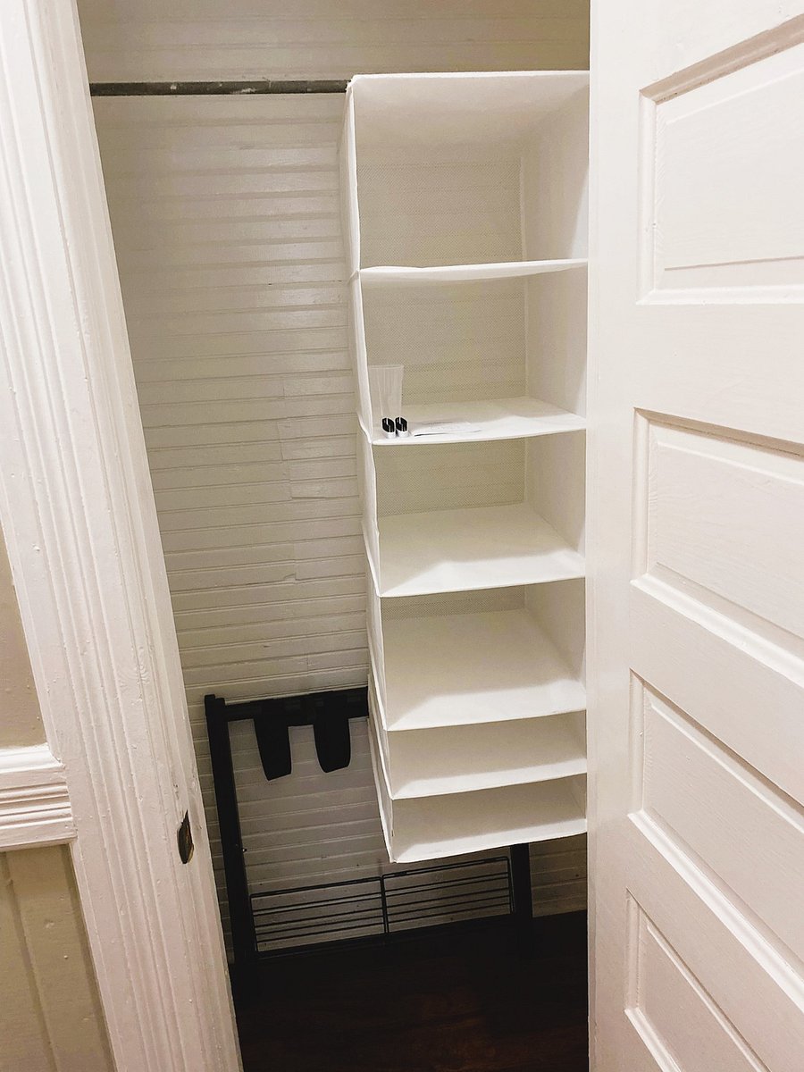 Club Calloway - Guest Closet and Extra Luggage Rack