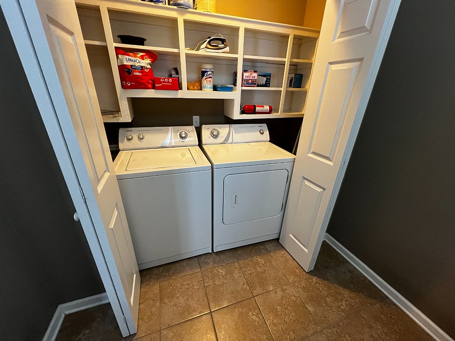 In-unit washer and dryer