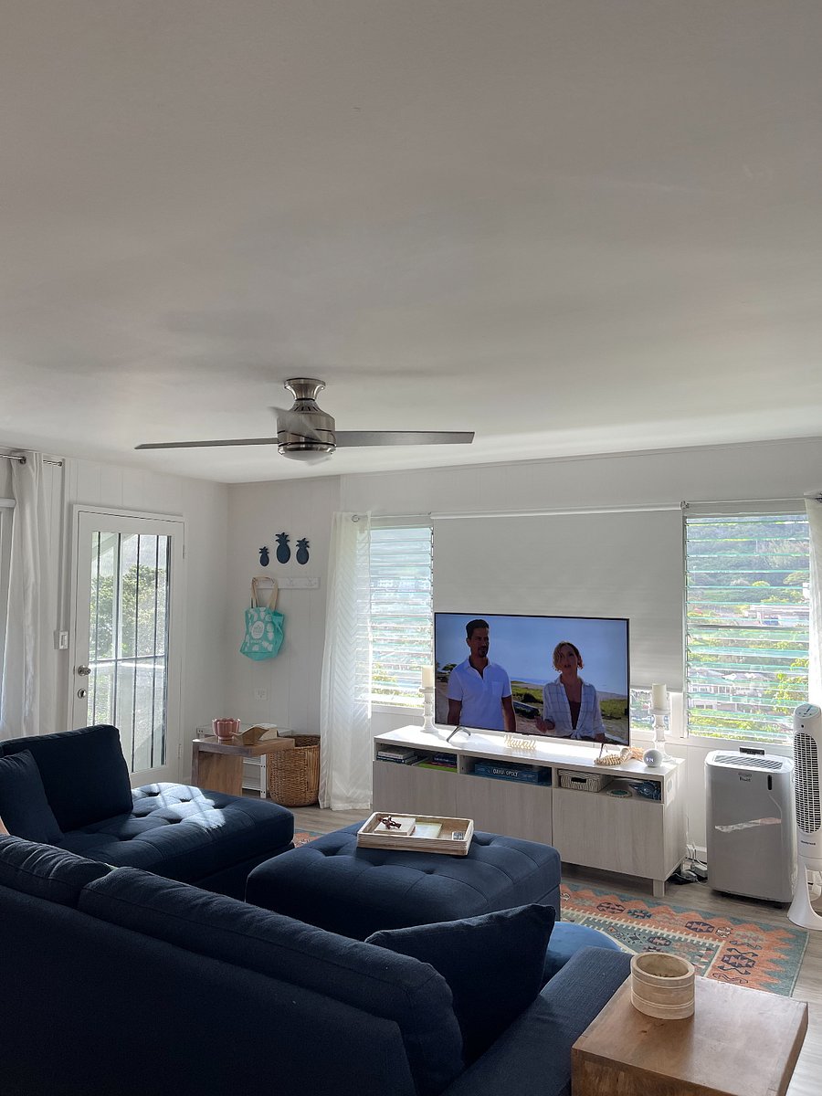 Open concept family room.