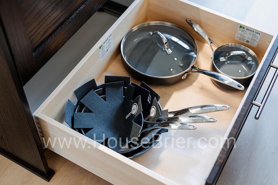 11-piece Green Pan set