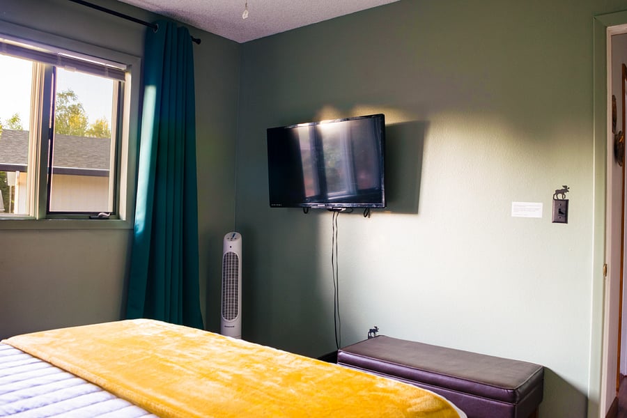 The Tanana Room has a TV with a Roku streaming device. Bring your logins and passwords!