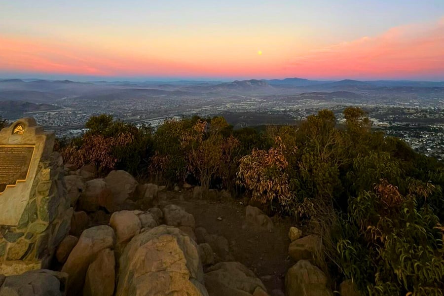 Cowles Mountain - hiking here in La Mesa