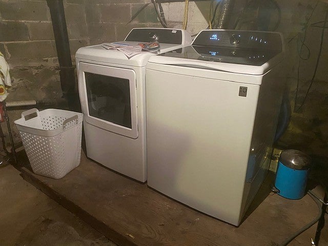 Washer & Dryer - purchased in 2023.