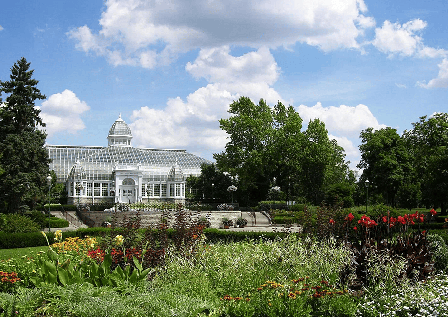 Enjoy relaxing walks in Franklin Park and visit the Conservatory two blocks from the house!