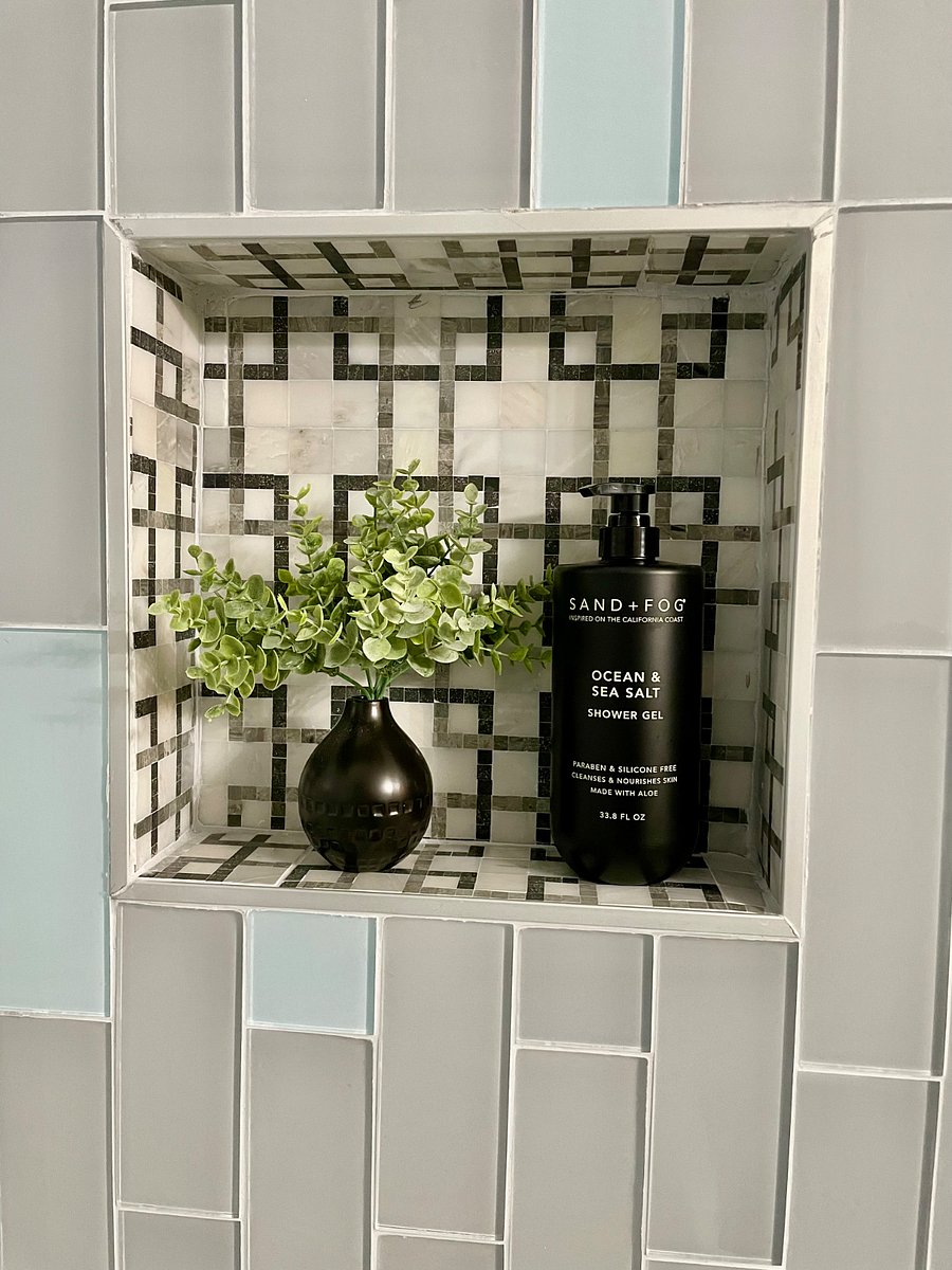 Updated main bathroom