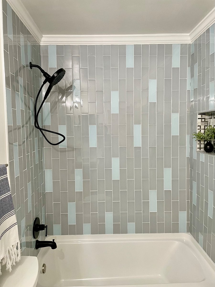 Updated main bathroom