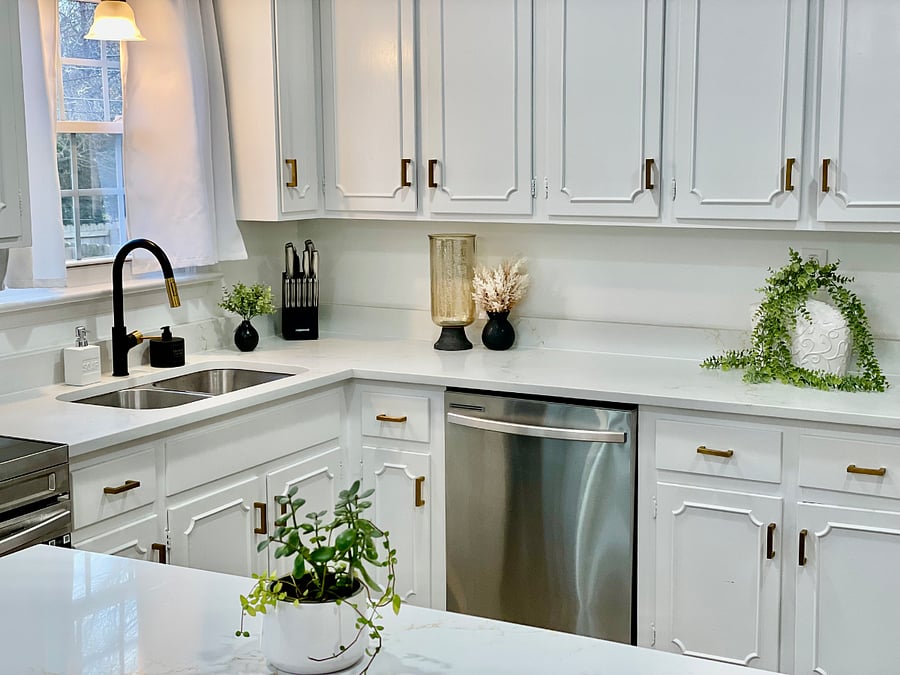 Beautiful quartz countertops