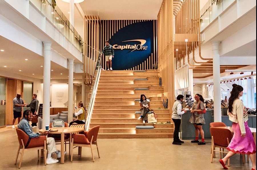 Drive to Capital One Cafe in Short Pump Mall - 6 minute drive.