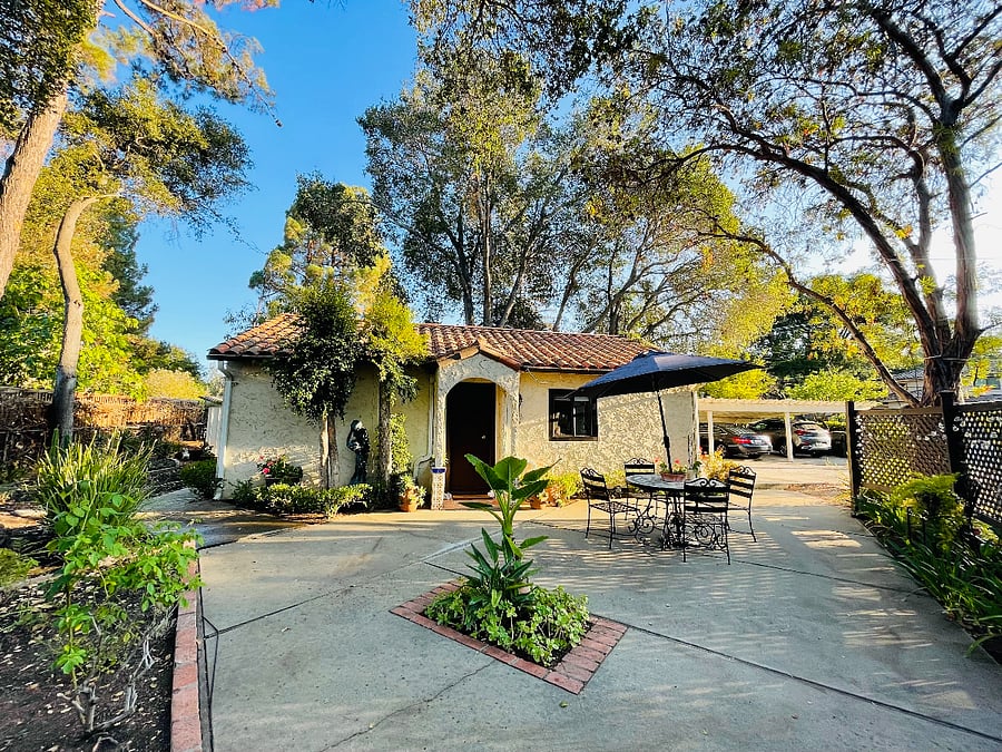 front patio and carport