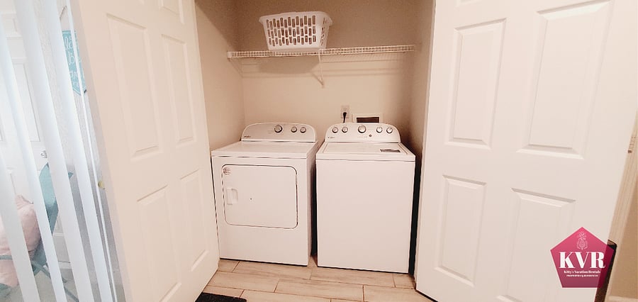 Washer and Dryer included on first floor near kitchen